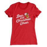 Beer And Christmas Cheer Women's T-Shirt
