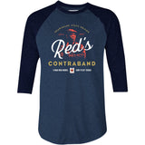 Red's Contraband - 3/4 Sleeve Raglan T-Shirt