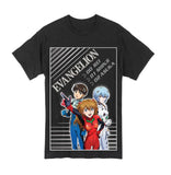 Neon Genesis Evangelion Movie Group Adult T-Shirt
