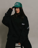Relentless  V1 Premium Black Relaxed Hoodie