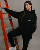 Relentless  V1 Premium Black Relaxed Hoodie