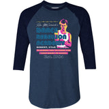 Ren McCormack's Dance Rebellion Academy - 3/4 Sleeve Raglan T-Shirt