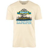 Reuben E. Lee - Newport Beach, CA - Vintage Restaurant - Unisex T-Shirt