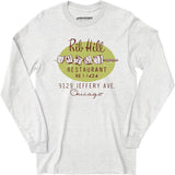 Rib Hill - Chicago, IL - Vintage Restaurant - Long Sleeve T-Shirt