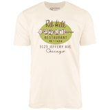 Rib Hill - Chicago, IL - Vintage Restaurant - Unisex T-Shirt