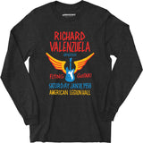 Richard Valenzuela and His Flying Guitar - Long Sleeve T-Shirt