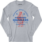 Richmond Quakers - Indiana - Vintage Defunct Baseball Teams - Long Sleeve T-Shirt