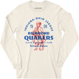 Richmond Quakers - Indiana - Vintage Defunct Baseball Teams - Long Sleeve T-Shirt