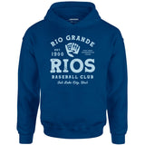 Rio Grande Rios - Utah - Vintage Defunct Baseball Teams - Unisex Hoodie
