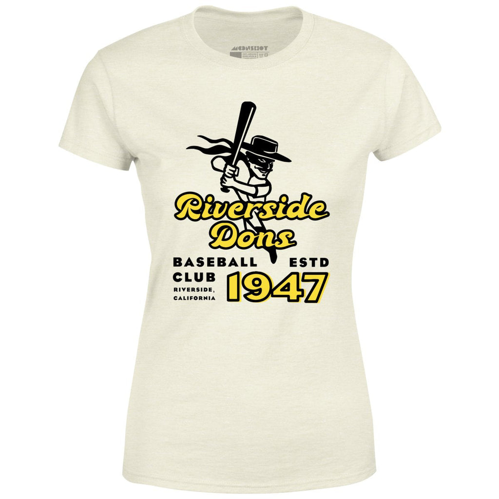 Riverside Dons - California - Vintage Defunct Baseball Teams - Women's T-Shirt