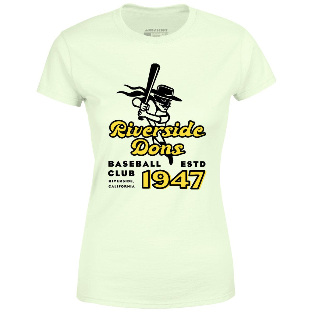 Riverside Dons - California - Vintage Defunct Baseball Teams - Women's T-Shirt