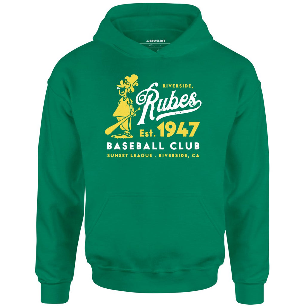 Riverside Rubes - California - Vintage Defunct Baseball Teams - Unisex Hoodie
