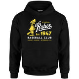 Riverside Rubes - California - Vintage Defunct Baseball Teams - Unisex Hoodie