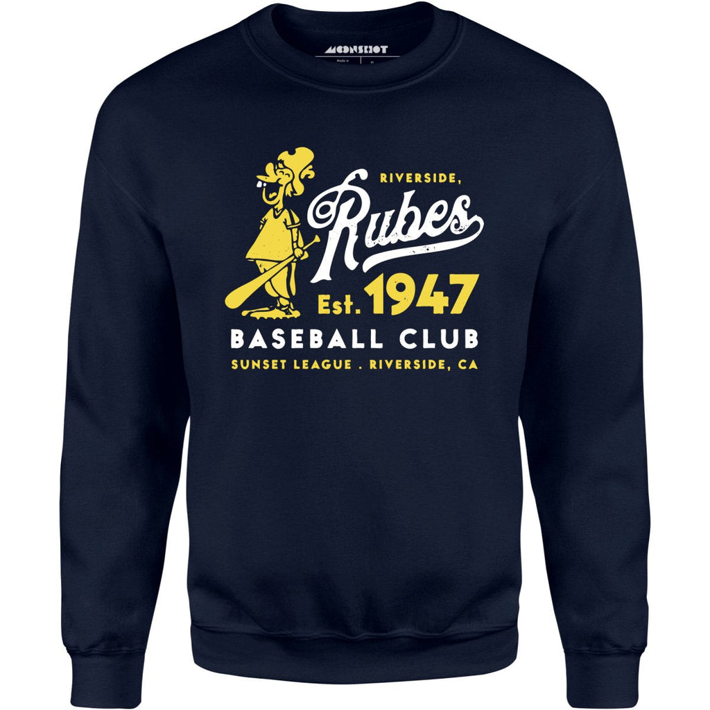 Riverside Rubes - California - Vintage Defunct Baseball Teams - Unisex Sweatshirt