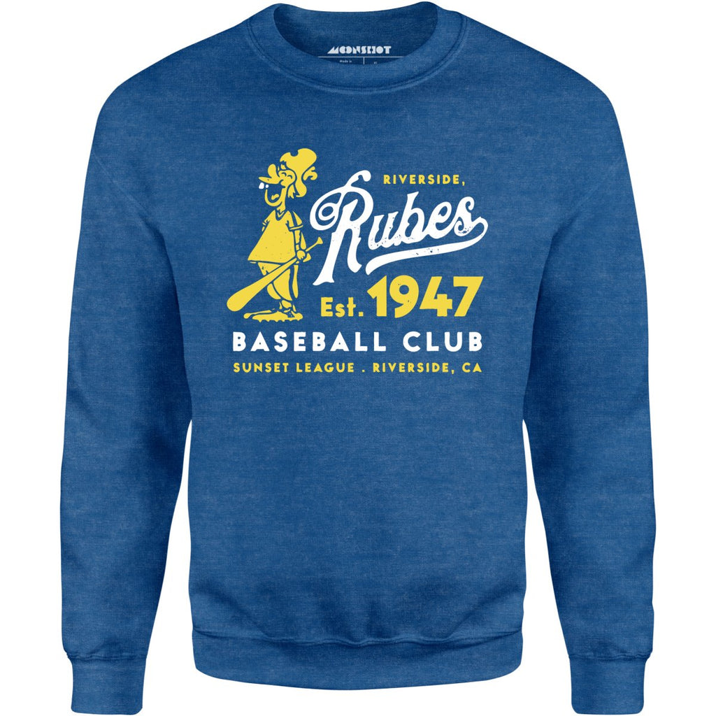Riverside Rubes - California - Vintage Defunct Baseball Teams - Unisex Sweatshirt