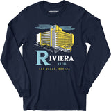 Riviera Hotel - Vintage Las Vegas - Long Sleeve T-Shirt