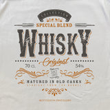 WHISKY SPECIAL BLEND HEAVYWEIGHT WHITE TSHIRT