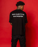 Rnb Language Black Tee