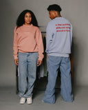 Rnb Songs Salmon Crewneck Sweatshirt