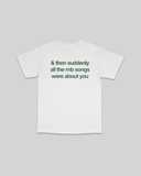 Rnb Songs V2 White Tee