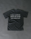 Rnb Songs V3 Oversized Shadow Tee