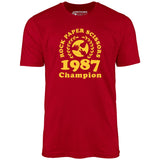Rock Paper Scissors Champion - Unisex T-Shirt