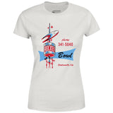 Rocket Bowl - Chatsworth, CA - Vintage Bowling Alley - Women's T-Shirt
