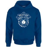 Rockford Forest Citys - Illinois - Vintage Defunct Baseball Teams - Unisex Hoodie