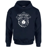 Rockford Forest Citys - Illinois - Vintage Defunct Baseball Teams - Unisex Hoodie