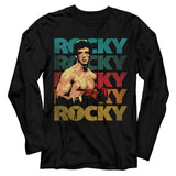 Rocky - 70s Colors Long Sleeve Boyfriend Tee