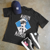 MARILYN MANSON HEAVYWEIGHT BLACK T-SHIRT