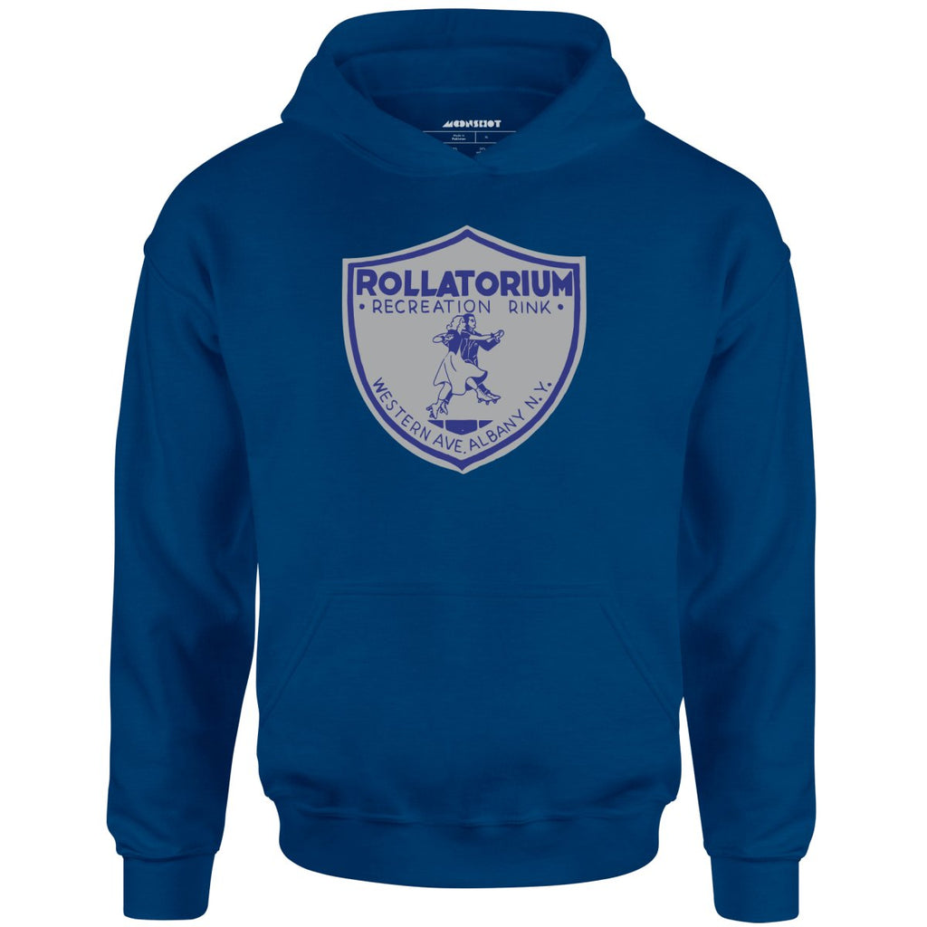 Rollatorium - Albany, NY - Vintage Roller Rink - Unisex Hoodie