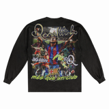 Ronaldinho BarÃ§a Classic Long Sleeved Tee Style001