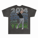 Rory McIlroy Champion Golfer Tee Style002