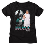 Rosa Parks - Collage Womens T-Shirt