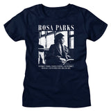 Rosa Parks - Vision And Courage Womens T-Shirt