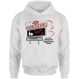 Rose Bowl - Buffalo Grove, IL - Vintage Bowling Alley - Unisex Hoodie