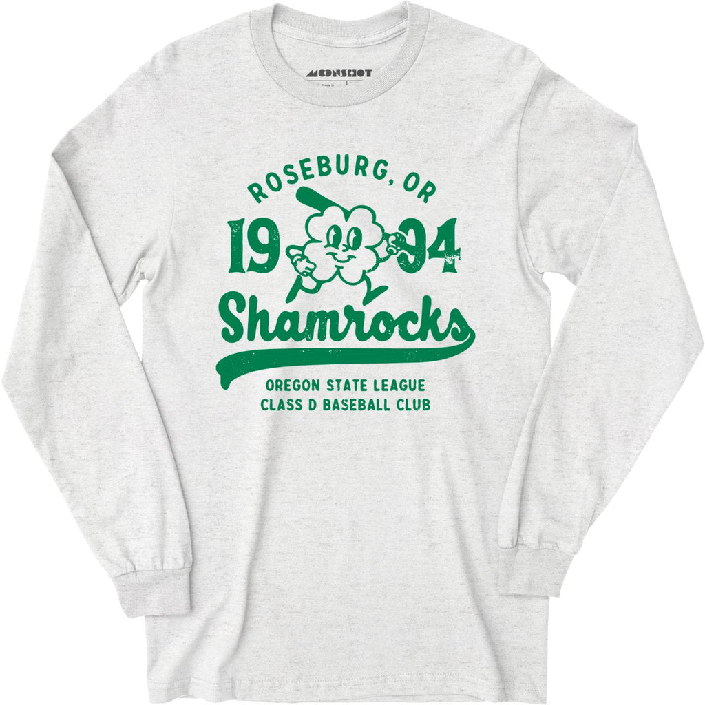 Roseburg Shamrocks - Oregon - Vintage Defunct Baseball Teams - Long Sleeve T-Shirt