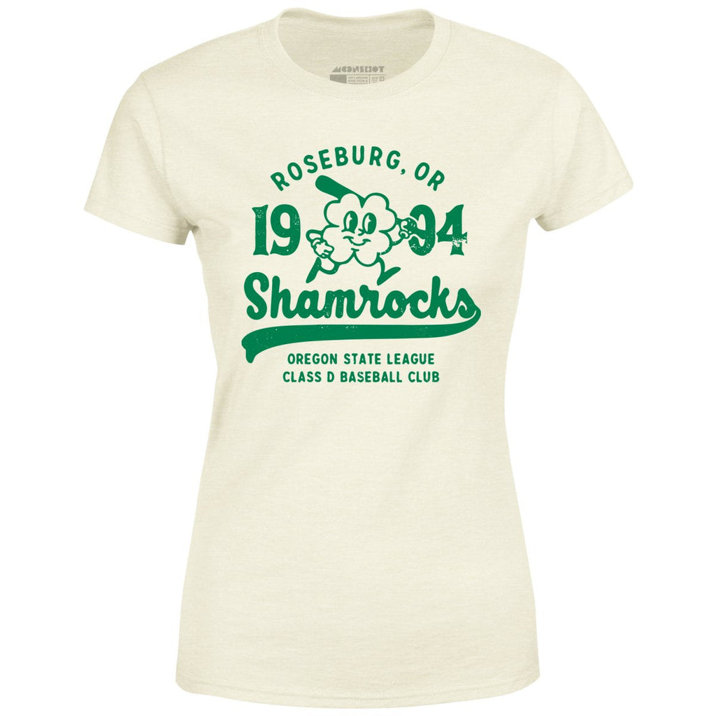 Roseburg Shamrocks - Oregon - Vintage Defunct Baseball Teams - Women's T-Shirt