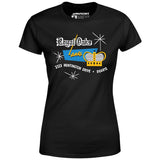 Royal Oaks Lanes - Duarte, CA - Vintage Bowling Alley - Women's T-Shirt Style001