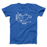 Rabbit Duck Graph Men/Unisex T-Shirt