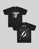 Run it Up 365 Black tee