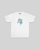 Run it Up Ice White tee