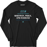 Running Man - Whitman, Price & Haddad - Long Sleeve T-Shirt