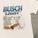 BUSCH LIGHT 'BREWED IN THE USA' HEAVYWEIGHT BONE T-SHIRT