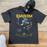 EMINEM 'LOSE YOURSELF' HEAVYWEIGHT BLACK T-SHIRT