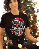 Santa Mexico Calavera Christmas Unisex T-Shirt