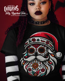 Santa Mexico Calavera Christmas Unisex T-Shirt