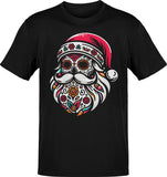 Santa Mexico Calavera Christmas Unisex T-Shirt