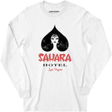 Sahara Hotel v4 - Vintage Las Vegas - Long Sleeve T-Shirt
